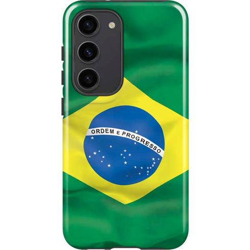Brazil Flag Galaxy S23 Pro Case